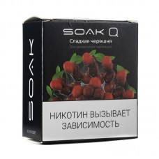 Упаковка сменных картриджей Soak Q Сладкая Черешня 4, 8 мл 2% (Предзаправленный картридж) (В упаковке 2 шт)