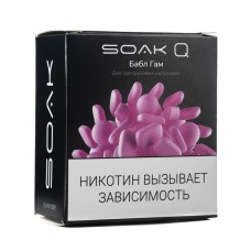 Упаковка сменных картриджей Soak Q Бабл Гам 4, 8 мл 2% (Предзаправленный картридж) (В упаковке 2 шт)