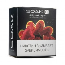 Упаковка сменных картриджей Soak Q Арбузный смузи 4,8 мл 2% (Предзаправленный картридж) (В упаковке 2 шт)