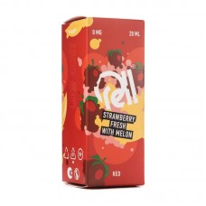 МК Жидкость Rell Salt Strawberry Fresh With Melon (Земляничный фреш и дыня) 0% 28 мл PG 50 | VG 50