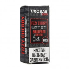 Одноразовая Электронная Сигарета TIKOBAR Fizzy Cerry 8000 Затяжек