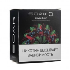 Упаковка сменных картриджей Soak Q Смузи Боул 4, 8 мл 2% (Предзаправленный картридж) (В упаковке 2 шт)