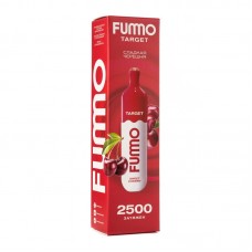 Одноразовая электронная сигарета Fumo Target Sweet Cherry (Сладкая черешня) 2500 затяжек