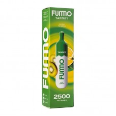 Одноразовая электронная сигарета Fumo Target Kiwi Lemon (Киви лимон) 2500 затяжек