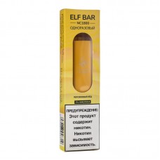 Одноразовая электронная сигарета ElfBar Peach Ice (Персиковый лед) 1800 затяжек