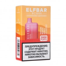 Одноразовая электронная сигарета ElfBar Peach Mango Watermelon (Персик манго арбуз) 3000 затяжек