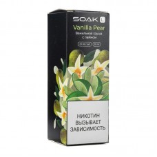 Жидкость SOAK L Vanilla Pear (Ванильная Груша С Лаймом) 2% 30 мл PG 50 | VG 50