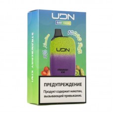 Одноразовая электронная сигарета UDN BAR Strawberry Kiwi (Клубника киви) 10000 затяжек