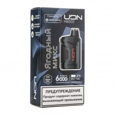 Одноразовая электронная сигарета UDN HERO Ягодный Микс 6000 затяжек