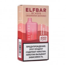 Одноразовая электронная сигарета ElfBar Strawberry Mango (Клубника манго) 4000 затяжек