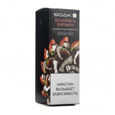 Жидкость SOAK L Strawberry Raffaello (Клубничный рафаэлло) 2% 30 мл PG 50 | VG 50