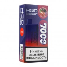 Одноразовая электронная сигарета HQD Cuvie Bar Гранатовый сок смородина и лимон 7000 затяжек