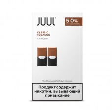 Картриджи JUUL Табак 5% 2 шт