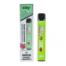 Одноразовая электронная сигарета City North Sydney Raspberry Melon (Сидней Дыня малина) 500 затяжек