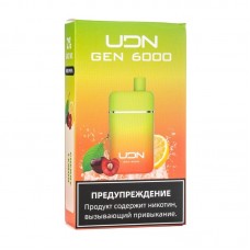 Одноразовая электронная сигарета UDN GEN Cherry Lemon (Вишня лимон) 6000 затяжек